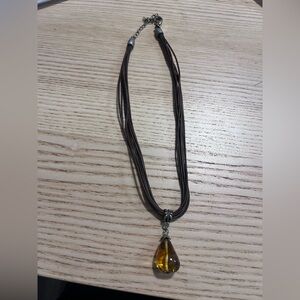 Amber pendant Necklace